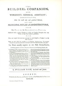 cover of the book The builder's companion