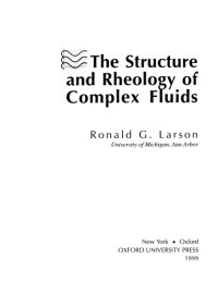 cover of the book The structure and rheology of complex fluids