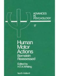 cover of the book Human Motor Actions Bernstein Reassessed