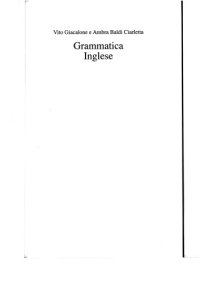 cover of the book Grammatica inglese