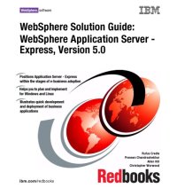 cover of the book WebSphere solution guide : WebSphere Application Server-Express, version 5.0