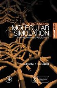 cover of the book Understanding molecular simulation : from algorithms to applications