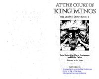 cover of the book At the court of King Minos