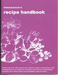 cover of the book Winemaker's recipe handbook