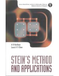 cover of the book Stein's method and applications