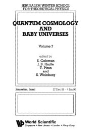 cover of the book Quantum cosmology and baby universes