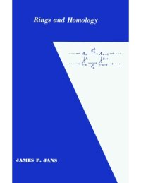 cover of the book Rings and homology