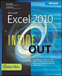 cover of the book Microsoft Excel 2010 inside out