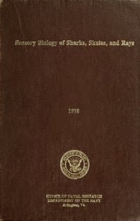 cover of the book Sensory biology of sharks, skates, and rays