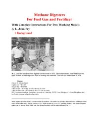 cover of the book Methane digesters for fuel gas and fertilizer