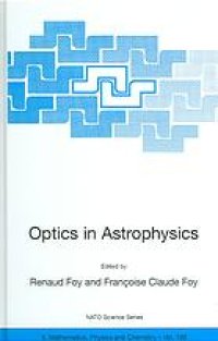 cover of the book Optics in astrophysics