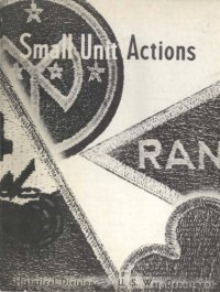 cover of the book Small unit actions