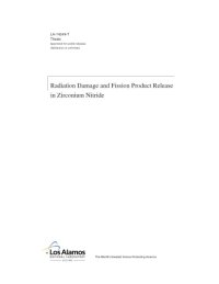 cover of the book Radiation Damage and Fission Product Release in Zirconium Nitride