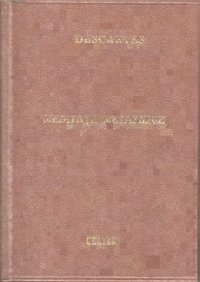 cover of the book Meditatii metafizice