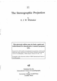 cover of the book The stereographic projection