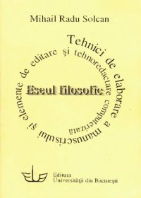 cover of the book Eseul filosofic