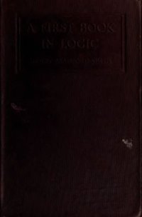 cover of the book A first book in logic