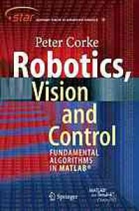 cover of the book Robotics, Vision and Control: Fundamental Algorithms in MATLAB® 