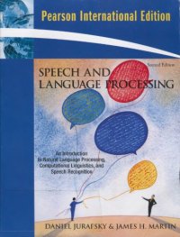 cover of the book Speech and language processing : an introduction to natural language processing, computational linguistics, and speech recognition