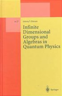 cover of the book Infinite dimensional groups and algebras in quantum physics