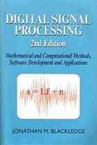 cover of the book Digital signal processing : mathematical and computational methods