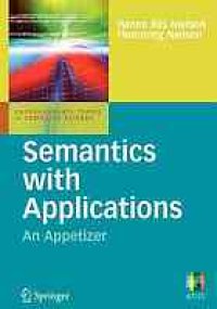 cover of the book Semantics with applications : an appetizer