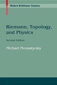 cover of the book Riemann, topology, and physics