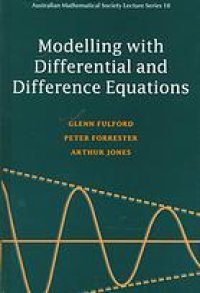 cover of the book Modelling with Differential and Difference Equations