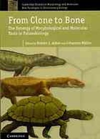 cover of the book From clone to bone : the synergy of morphological and molecular tools in palaeobiology