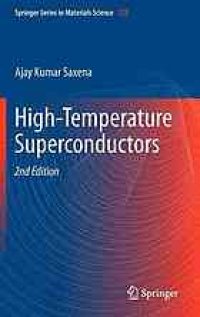 cover of the book High-temperature superconductors