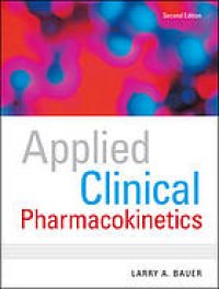 cover of the book Applied clinical pharmacokinetics