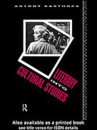 cover of the book Literary into cultural studies