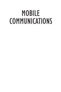 cover of the book Mobile communications : an introduction to new media