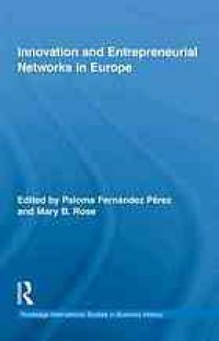 cover of the book Innovation and entrepreneurial networks in Europe