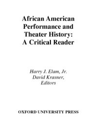 cover of the book African-American performance and theater history : a critical reader