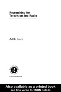 cover of the book Researching for television and radio