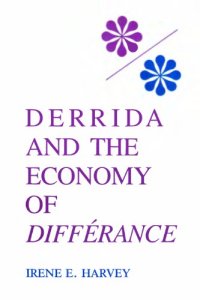 cover of the book Derrida and the Economy of Difference