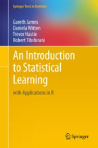 cover of the book An Introduction to Statistical Learning with Applications in R