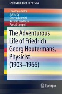 cover of the book The Adventurous Life of Friedrich Georg Houtermans, Physicist