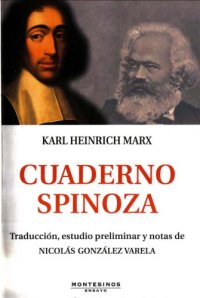 cover of the book Cuaderno Spinoza