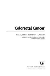 cover of the book Colorectal cancer