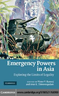 cover of the book Emergency powers in Asia : exploring the limits of legality