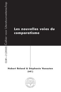 cover of the book Les nouvelles voies du comparatisme