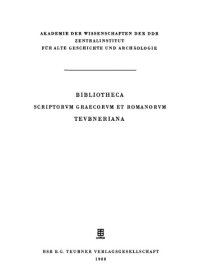 cover of the book Poetarum elegiacorum testimonia et fragmenta