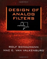 cover of the book Design of Analog Filters