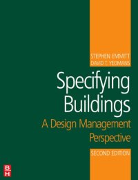 cover of the book Specifying buildings : a design manangement perspective