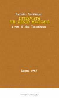 cover of the book Intervista sul genio musicale