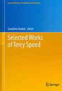 cover of the book Selected works of Terry Speed