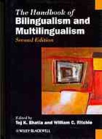 cover of the book The handbook of bilingualism and multilingualism