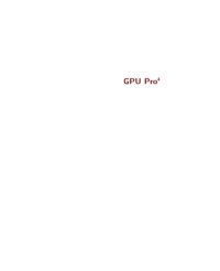 cover of the book GPU Pro 4 : advanced rendering techniques